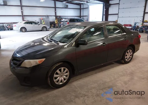 2011 Toyota Corolla Le from USA, damaged, VIN JTDBU4EE2B9132829